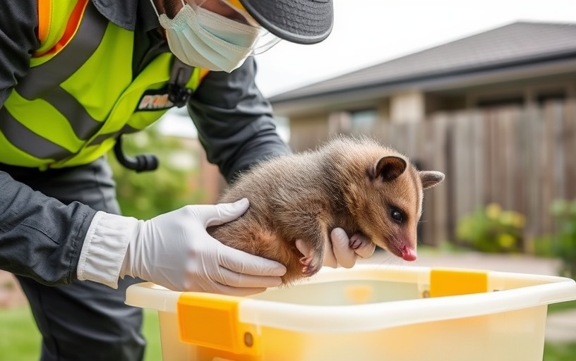 Dead Possum Removal in Sunday creek